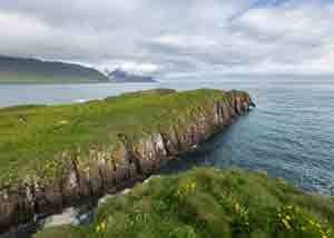 Crucero expedición acantilados Islandia